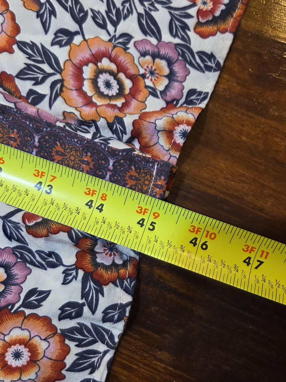 Free People White Maxi Dress with Rust and Navy Floral Print - Picture 2 of 7